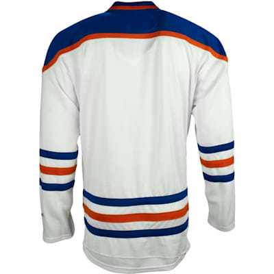 Reebok, Shirts, Reebok Premier Edmonton Oilers Nhl Hockey Jersey Adult L  Orange Sewn Blank