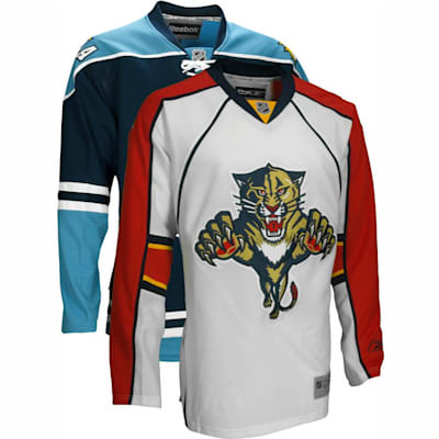 MiC Reebok Edge 1.0 Authentic Florida Panthers NHL Hockey Jersey White Away  52