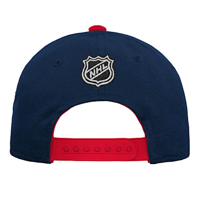  (Outerstuff Precurved Snapback Hat - Columbus Blue Jackets - Youth)