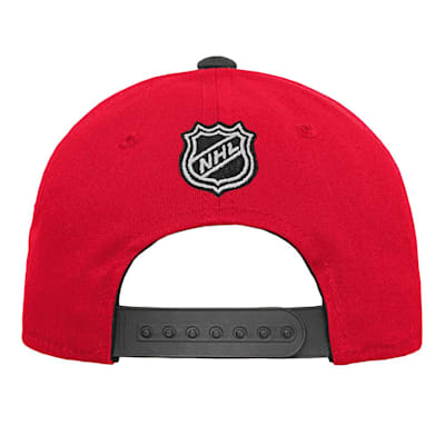  (Outerstuff Precurved Snapback Hat - Chicago Blackhawks - Youth)