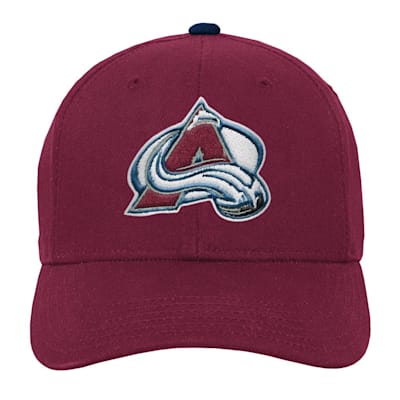  (Outerstuff Precurved Snapback Hat - Colorado Avalanche - Youth)