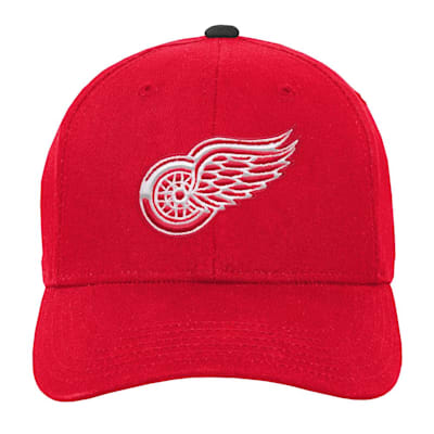 (Outerstuff Precurved Snapback Hat - Detroit Red Wings - Youth)