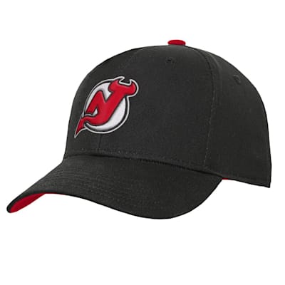  (Outerstuff Precurved Snapback Hat - New Jersey Devils - Youth)