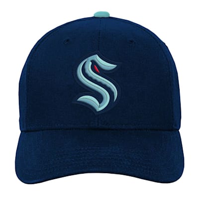  (Outerstuff Precurved Snapback Hat - Seattle Kraken - Youth)