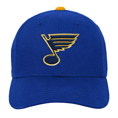  (Outerstuff Precurved Snapback Hat - St. Louis Blues - Youth)