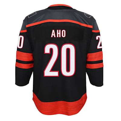  (Outerstuff Carolina Hurricanes - Premier Replica Jersey - Home - Aho - Youth)