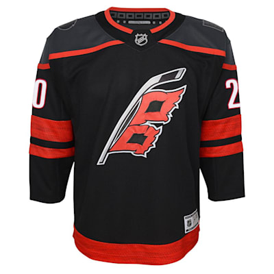  (Outerstuff Carolina Hurricanes - Premier Replica Jersey - Home - Aho - Youth)
