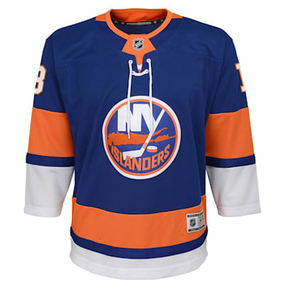  (Outerstuff New York Islanders - Premier Replica Jersey - Home - Barzal - Youth)