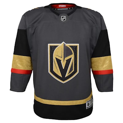 (Outerstuff Vegas Golden Knights - Premier Replica Jersey - Home - Stone - Youth)