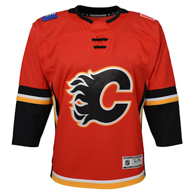  (Outerstuff Calgary Flames - Premier Replica Jersey - Third - Youth)