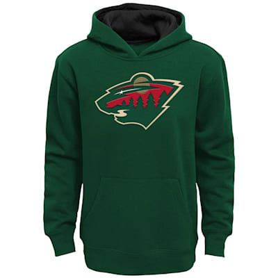  (Outerstuff Prime Pullover Hoodie - Minnesota Wild - Youth)