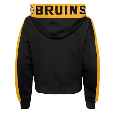  (Outerstuff Record Setter Pullover Hoodie - Boston Bruins - Girls)