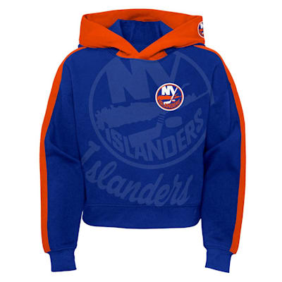 Outerstuff Record Setter Pullover Hoodie - New York Islanders - Girls - New York Islanders - L