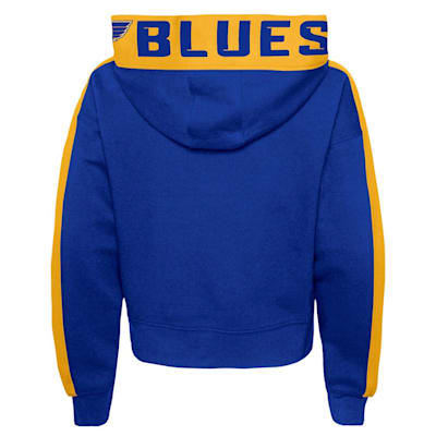  (Outerstuff Record Setter Pullover Hoodie - St. Louis Blues - Girls)