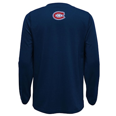  (Outerstuff Rink Reimagined Long Sleeve Tee Shirt - Montreal Canadiens - Youth)