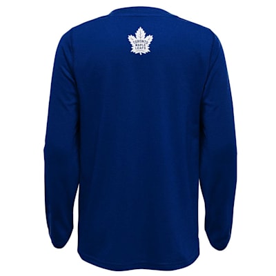  (Outerstuff Rink Reimagined Long Sleeve Tee Shirt - Toronto Maple Leafs - Youth)