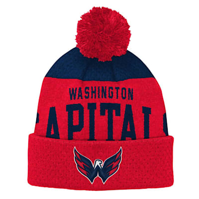  (Outerstuff Stretch Ark Knit Hat - Washington Capitals - Youth)