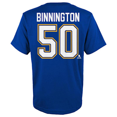 Outerstuff St. Louis Blues Tee Binnington Youth Pure Hockey