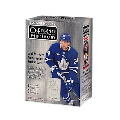  (Upper Deck 2021-2022 NHL O-Pee-Chee Platinum Hockey Trading Cards Blaster Box)