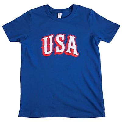  (Pure Hockey USA Short Sleeve Tee Shirt - Youth)