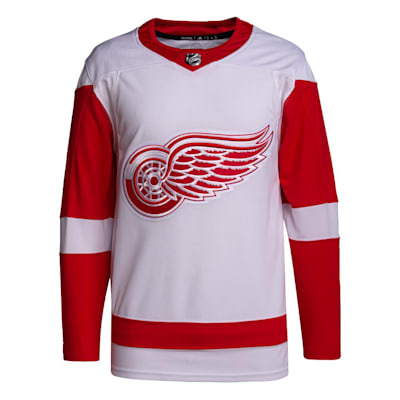 Adidas NHL Detroit Red Wings Authentic Away Game Hockey Jersey Men's Size  50