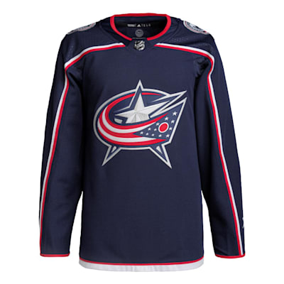  (Adidas Columbus Blue Jackets Authentic Primegreen NHL Jersey - Home - Adult)