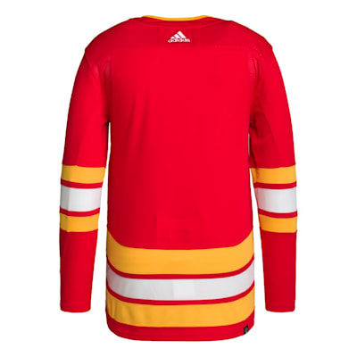  (Adidas Calgary Flames Authentic NHL Jersey - Home - Adult)