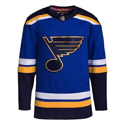 Customizable St Louis Blues Adidas Primegreen Authentic NHL Hockey Jersey - Home / S/46