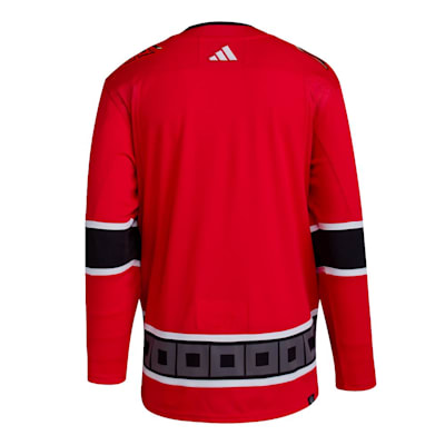 Men's Adidas Red Chicago Blackhawks Reverse Retro 2.0 Authentic Blank Jersey