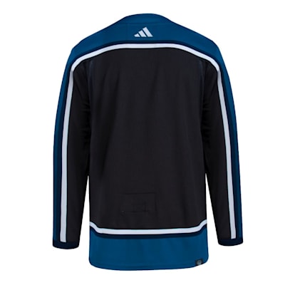 Adidas Reverse Retro 2.0 Authentic Hockey Jersey Columbus Blue