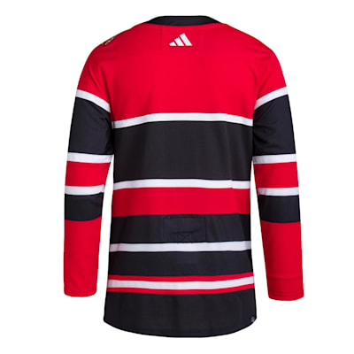 Adidas Blackhawks Authentic Reverse Retro Wordmark Jersey Red XS (44) Mens