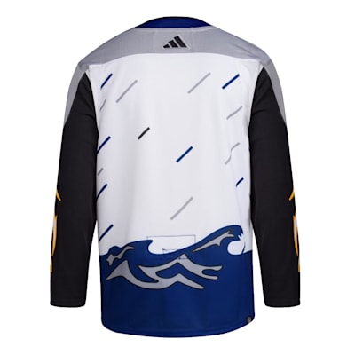 Women's adidas Blue/White Tampa Bay Lightning Reverse Retro Pullover Hoodie