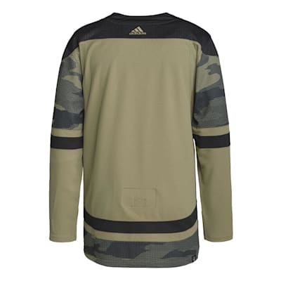 Military Camo Khaki New York Islanders 258J Adidas NHL Authentic Pro Jersey