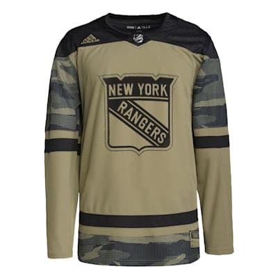 Adidas Authentic Military Appreciation NHL Practice Jersey - New York  Rangers - Adult