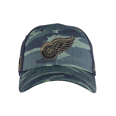  (Adidas Camo Stretch Hat - Detroit Red Wings - Adult)