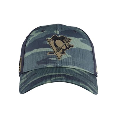  (Adidas Camo Stretch Hat - Pittsburgh Penguins - Adult)