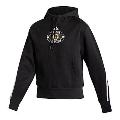  (Adidas Authentic Lifestyle Pullover Hoodie - Boston Bruins - Womens)