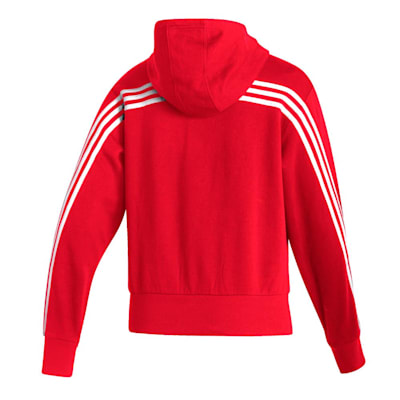  (Adidas Authentic Lifestyle Pullover Hoodie - Chicago Blackhawks - Womens)