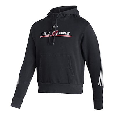  (Adidas Authentic Lifestyle Pullover Hoodie - New Jersey Devils - Adult)