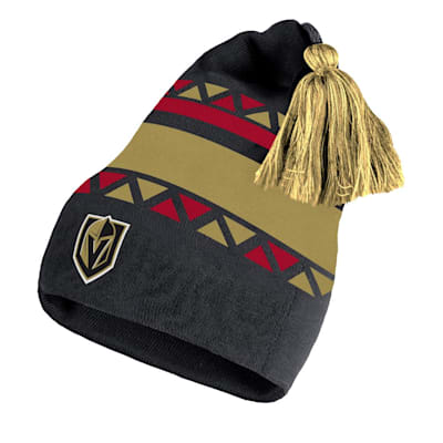Adidas Reverse Retro 2.0 Pom Cuffed Knit Hat Vegas Golden Knights Adult Pure Hockey Equipment
