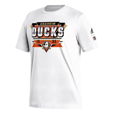  (Adidas Reverse Retro 2.0 Fresh Playmaker Tee Shirt - Anaheim Ducks - Adult)