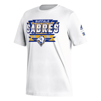  (Adidas Reverse Retro 2.0 Fresh Playmaker Tee Shirt - Buffalo Sabres - Adult)