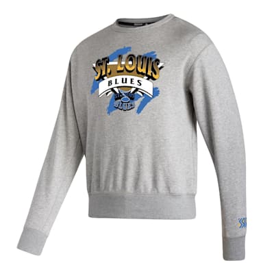  (Adidas Reverse Retro 2.0 Vintage Pullover Sweatshirt - St. Louis Blues - Adult)