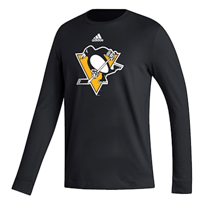  (Adidas Sport Fresh Long Sleeve Tee - Pittsburgh Penguins - Adult)