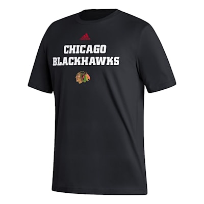  (Adidas Sport Fresh Short Sleeve Tee - Chicago Blackhawks - Adult)