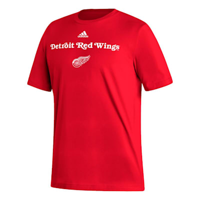  (Adidas Sport Fresh Short Sleeve Tee - Detroit Red Wings - Adult)