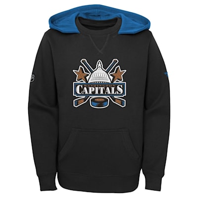 (Outerstuff Reverse Retro Pullover Fleece Hoodie - Washington Capitals - Youth)
