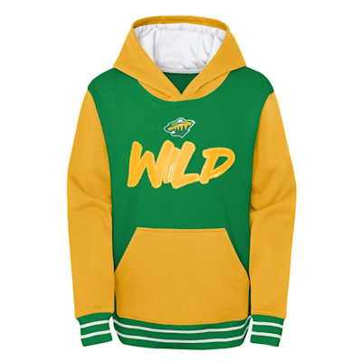 NHL Minnesota Wild Youth L Pullover Hoodie 14/16 NHL Hockey Sweatshirt NWT