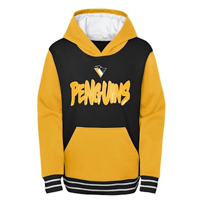  (Outerstuff Reverse Retro Script Pullover Fleece Hoodie - Pittsburgh Penguins - Youth)
