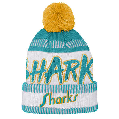 San jose sharks winter hat top
